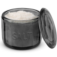 Embossed Salt Cellar & Lid