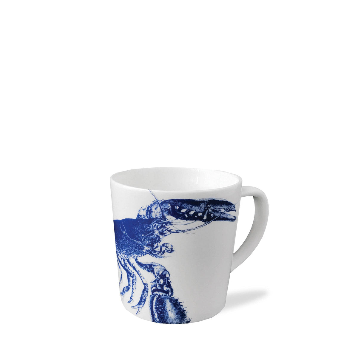 Porcelain Blue Lobster Mug