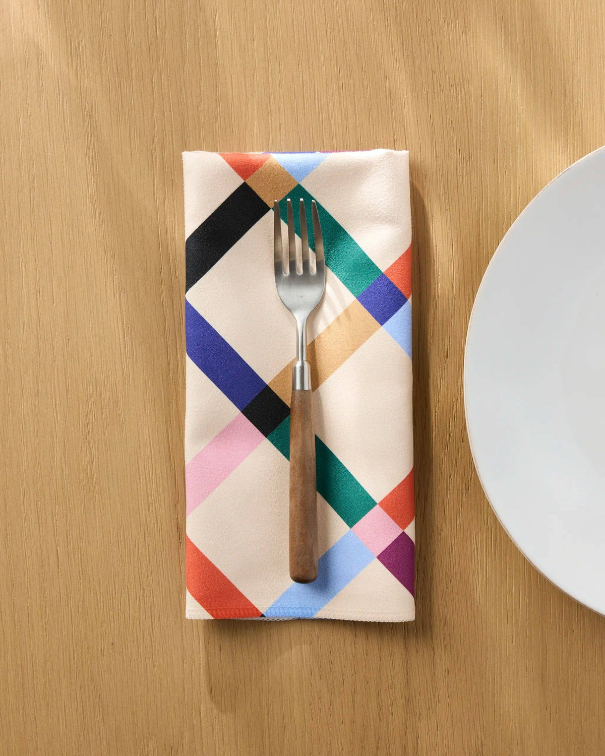 Geometry Napkins S/6 Grid