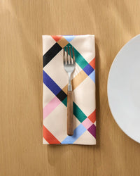 Geometry Napkins S/6 Grid