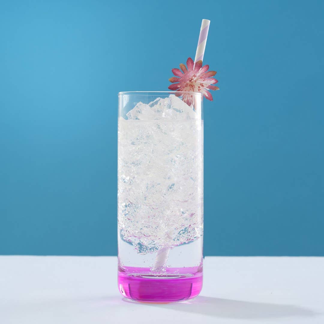 Colorful Highball Glasses S/6