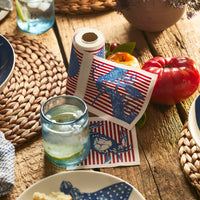 Seaside Cocktail Napkin Roll