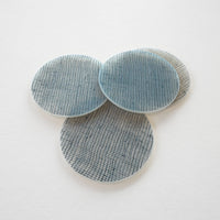 Silicone Coasters Linen Look