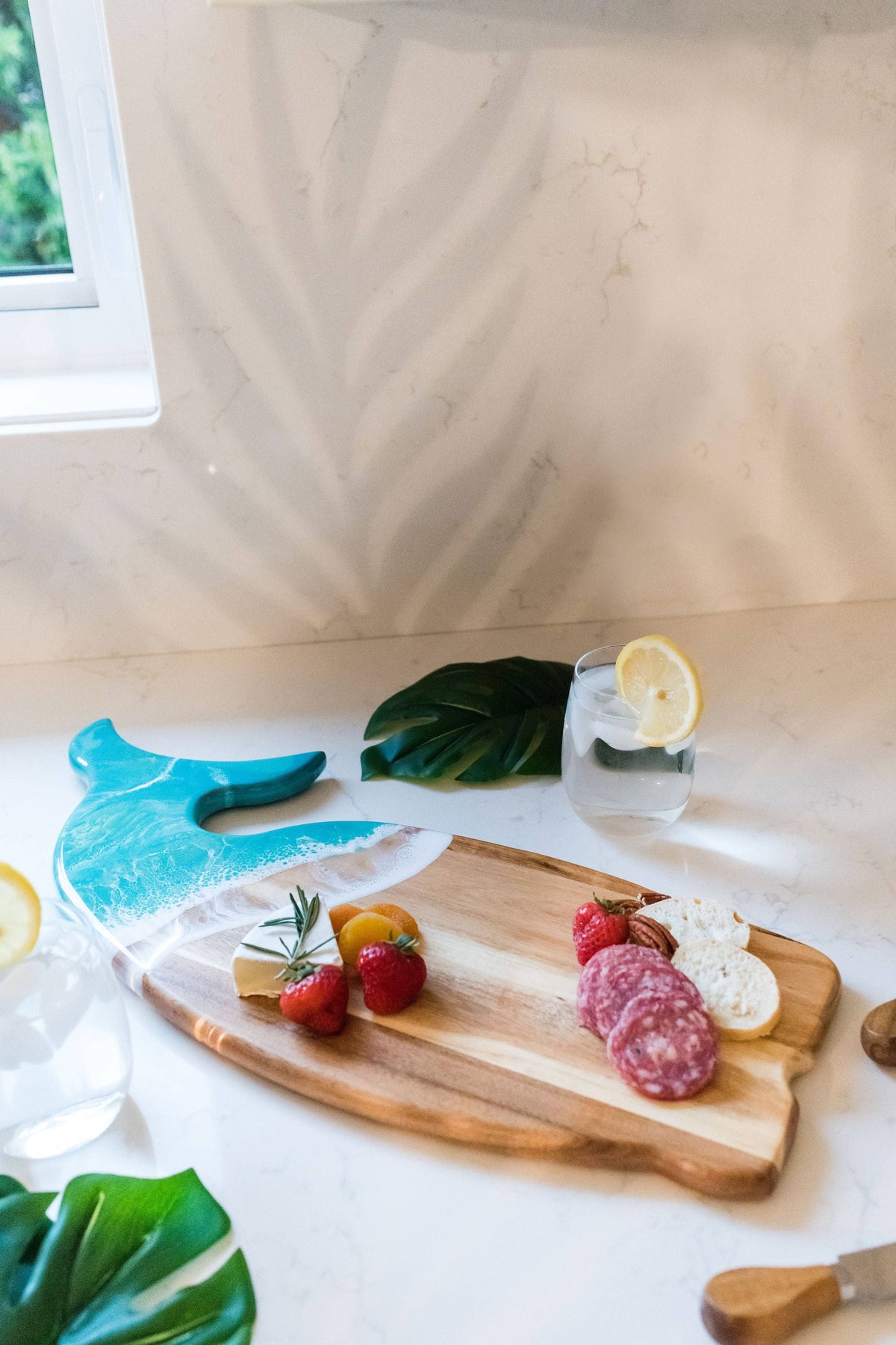 Whale Shaped Charcuterie Board