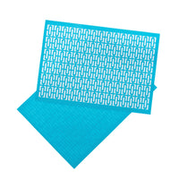 Breeze Block Placemat Turq