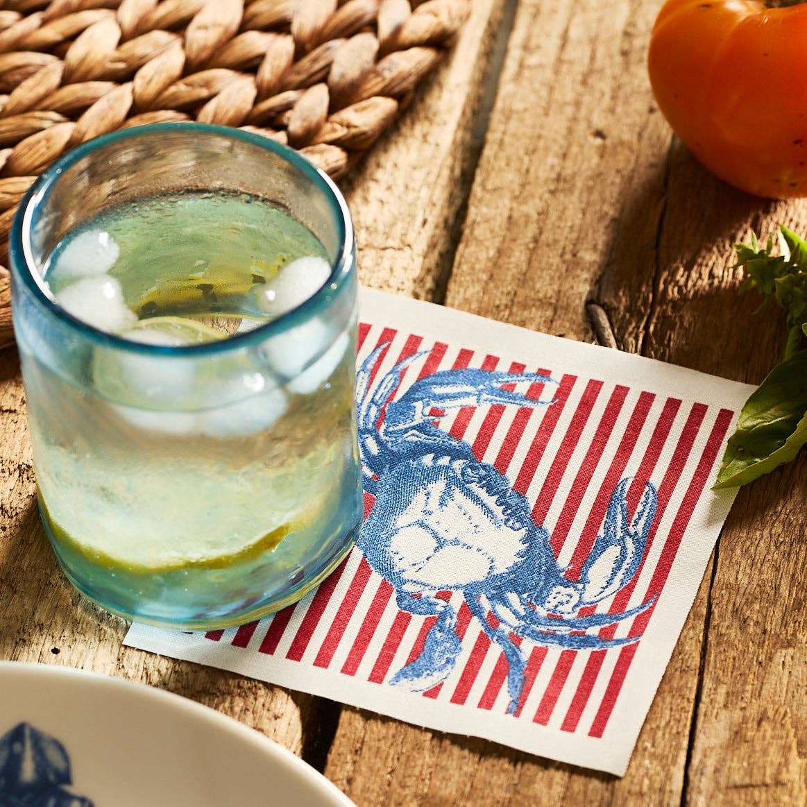 Seaside Cocktail Napkin Roll