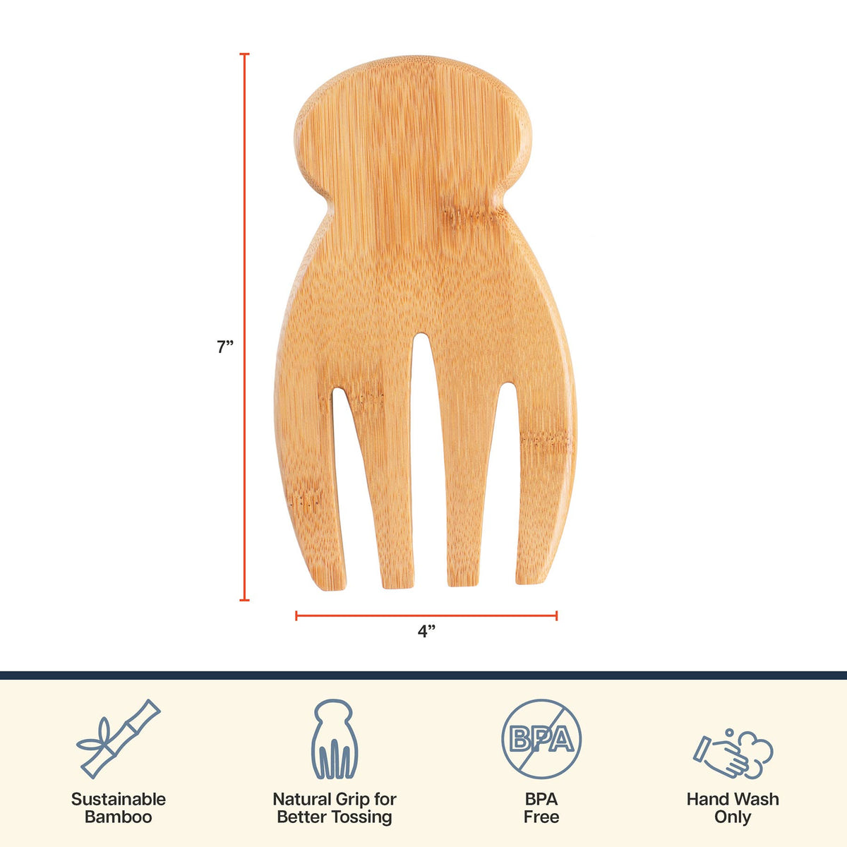 Bamboo Salad Hands