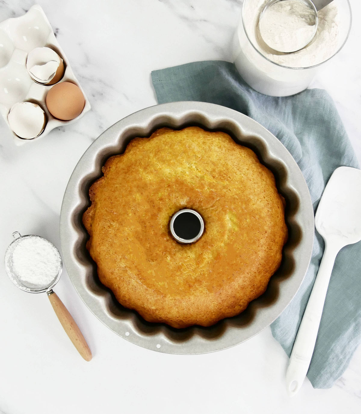 Fluted Tube Bundt Cake Pan USA