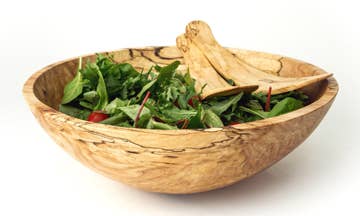 Spalted Maple Round Bowl