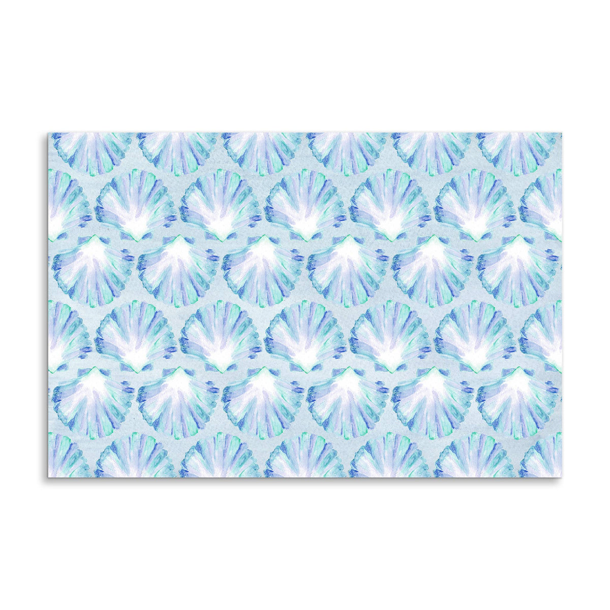 Blue Shells Paper Placemats