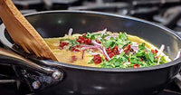 12.5" Ceramic NS Wok w/Lid