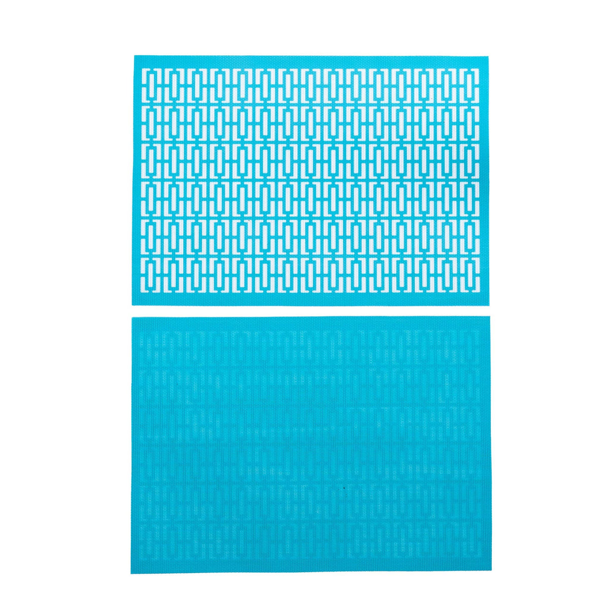 Breeze Block Placemat Turq
