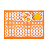 Breeze Block Placemat Orange