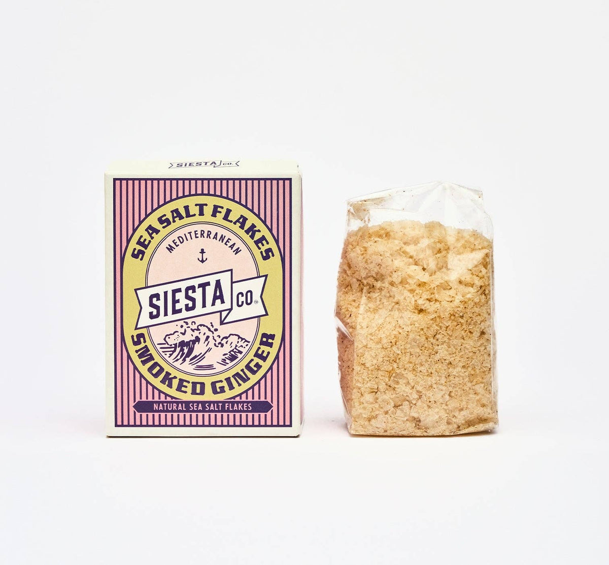 Smoked Ginger Sea Salt Flakes