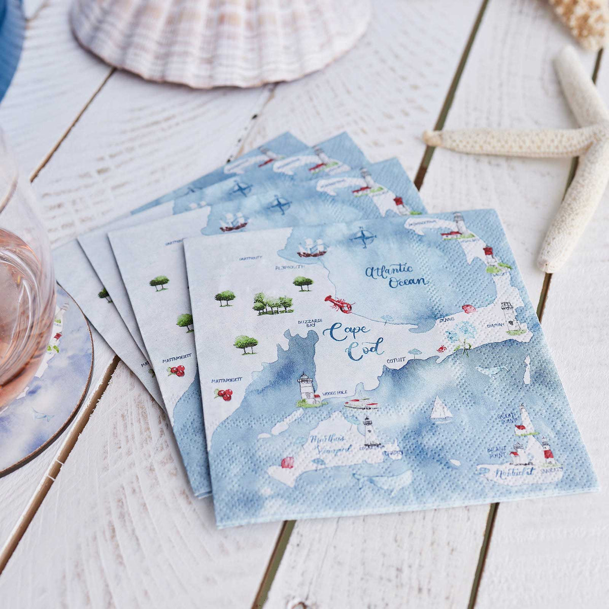 Cocktail Napkins Cape&Islands