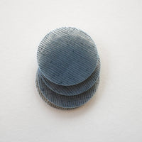 Silicone Coasters Linen Look