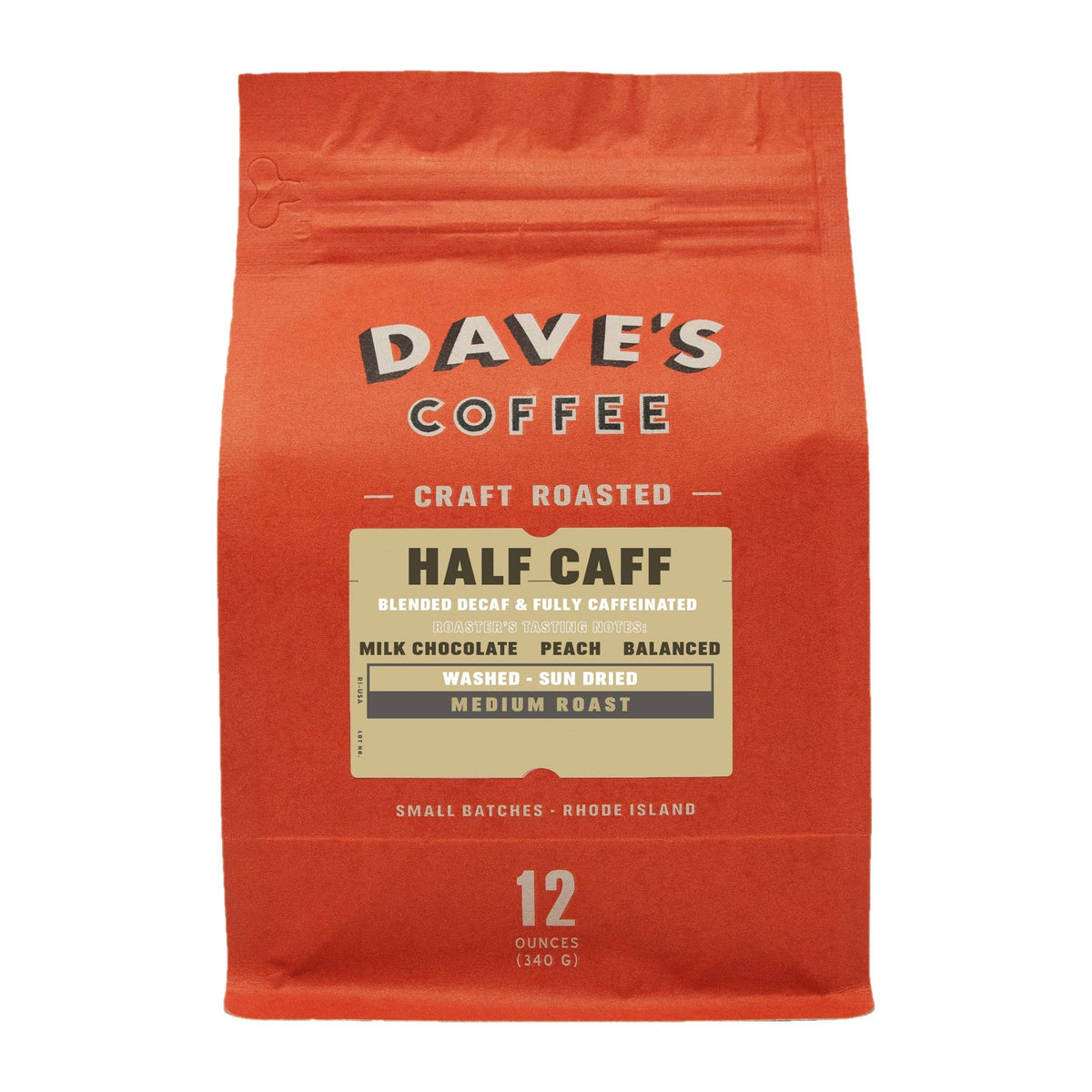 Dave's Coffee Beans -Half Caff