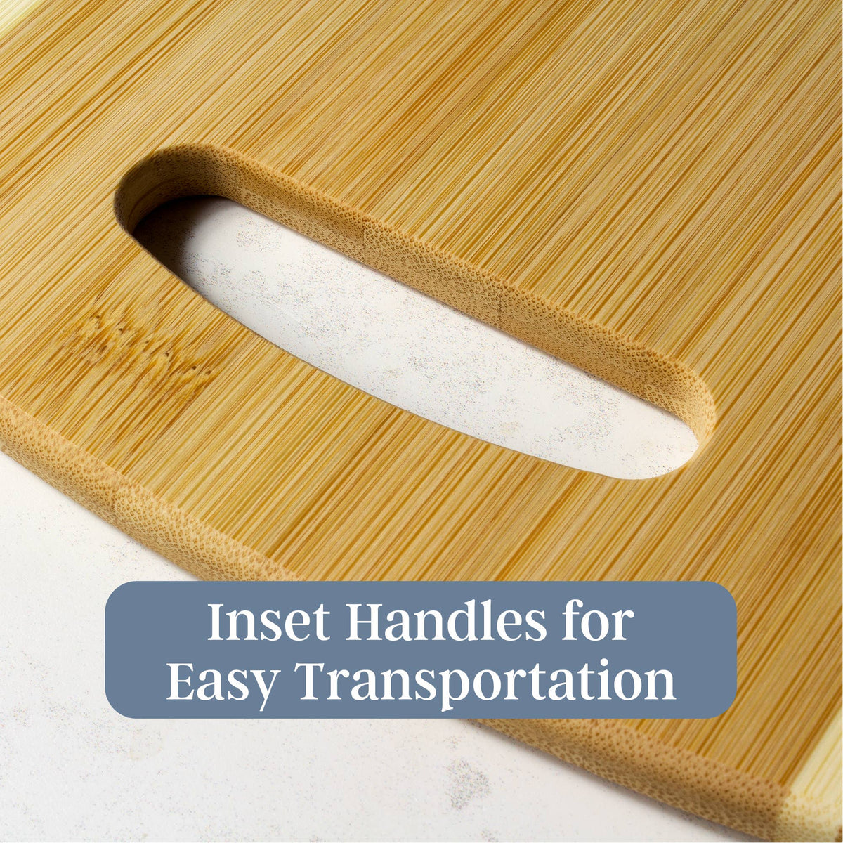 2pc Bamboo Board Set Striped