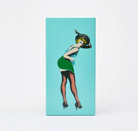 Flying Skirt Tissue Box
