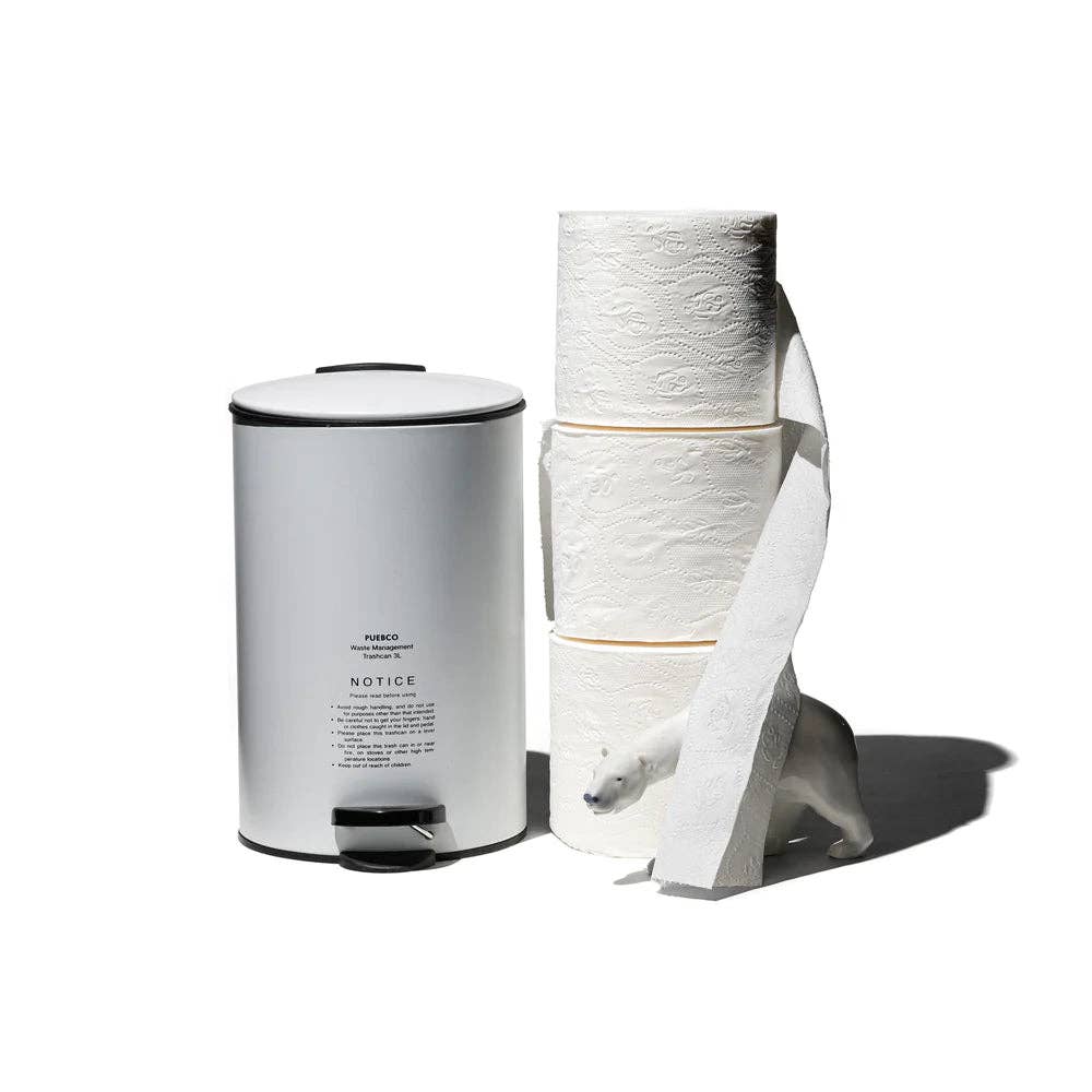 Metal 3L Trash Can