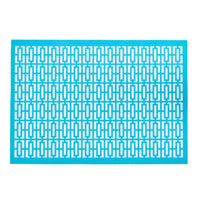 Breeze Block Placemat Turq