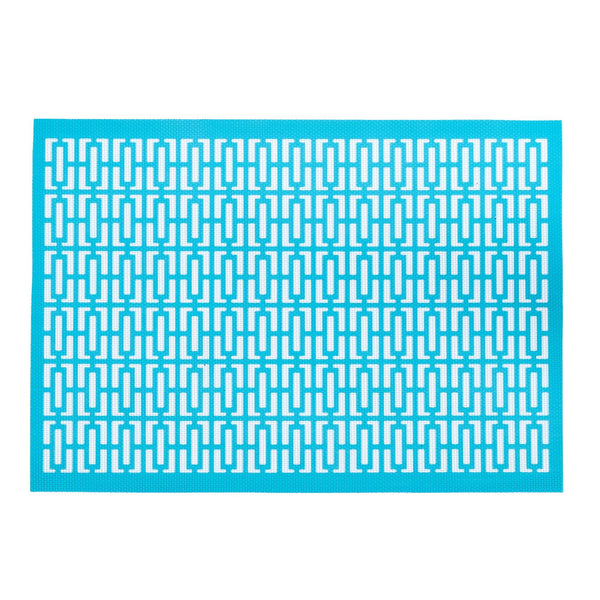 Breeze Block Placemat Turq