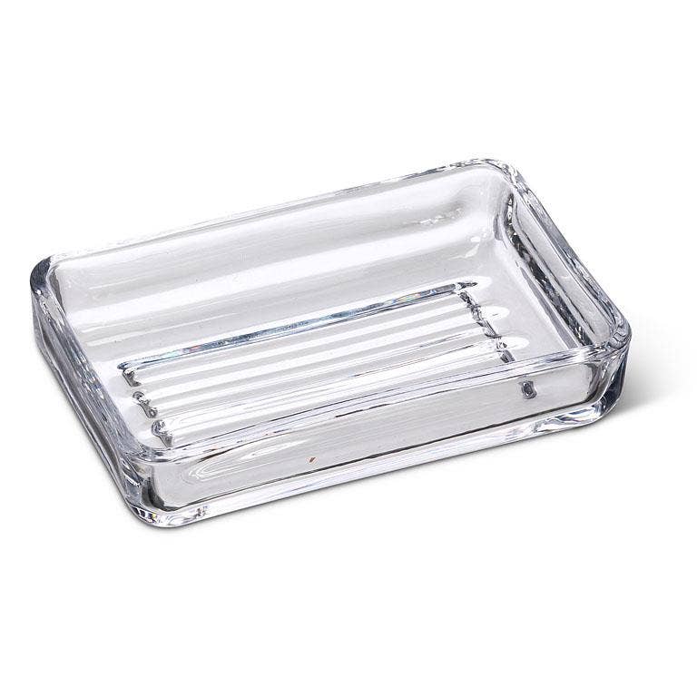 Classic Simple Soap Dish Glass