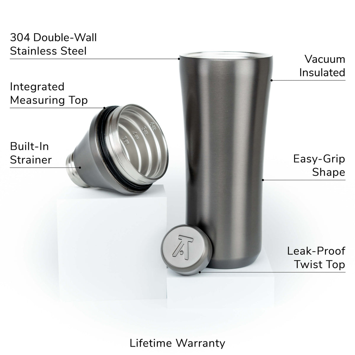 Elevated Craft Cocktail Shaker