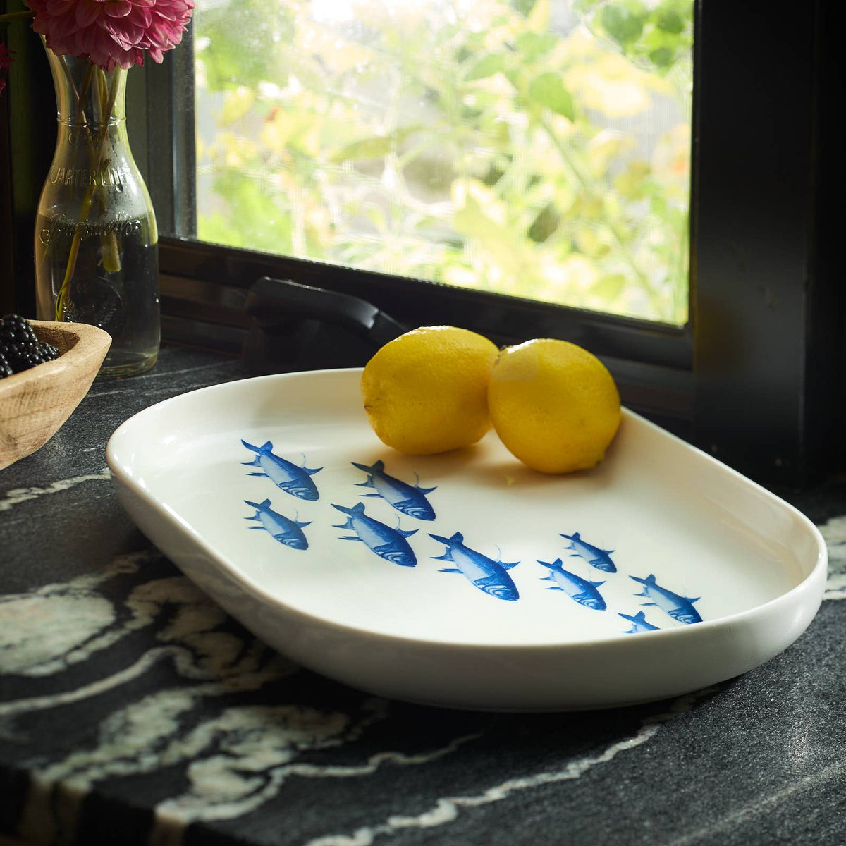 School of Fish Coupe Platter