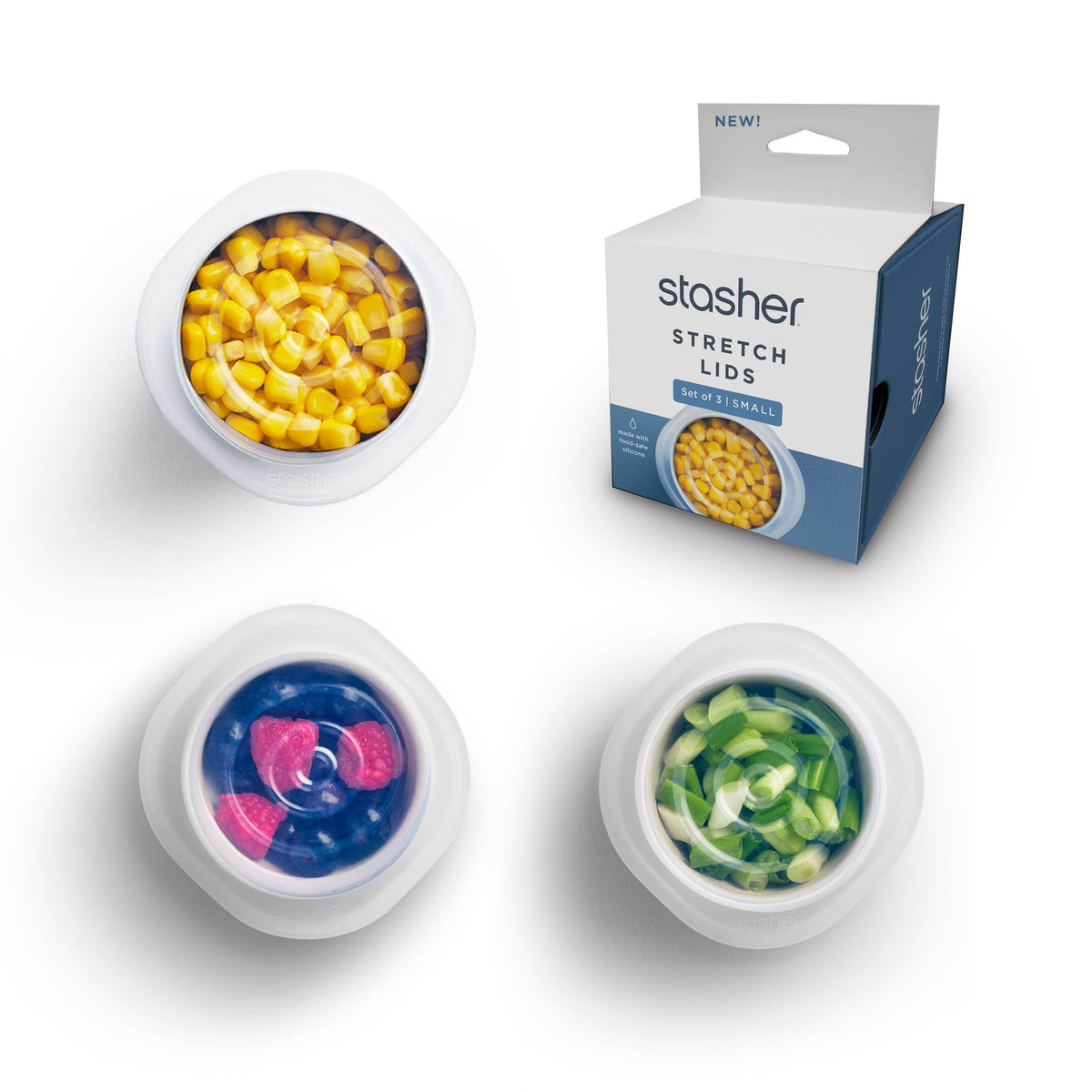 Silicone Stretch Lids