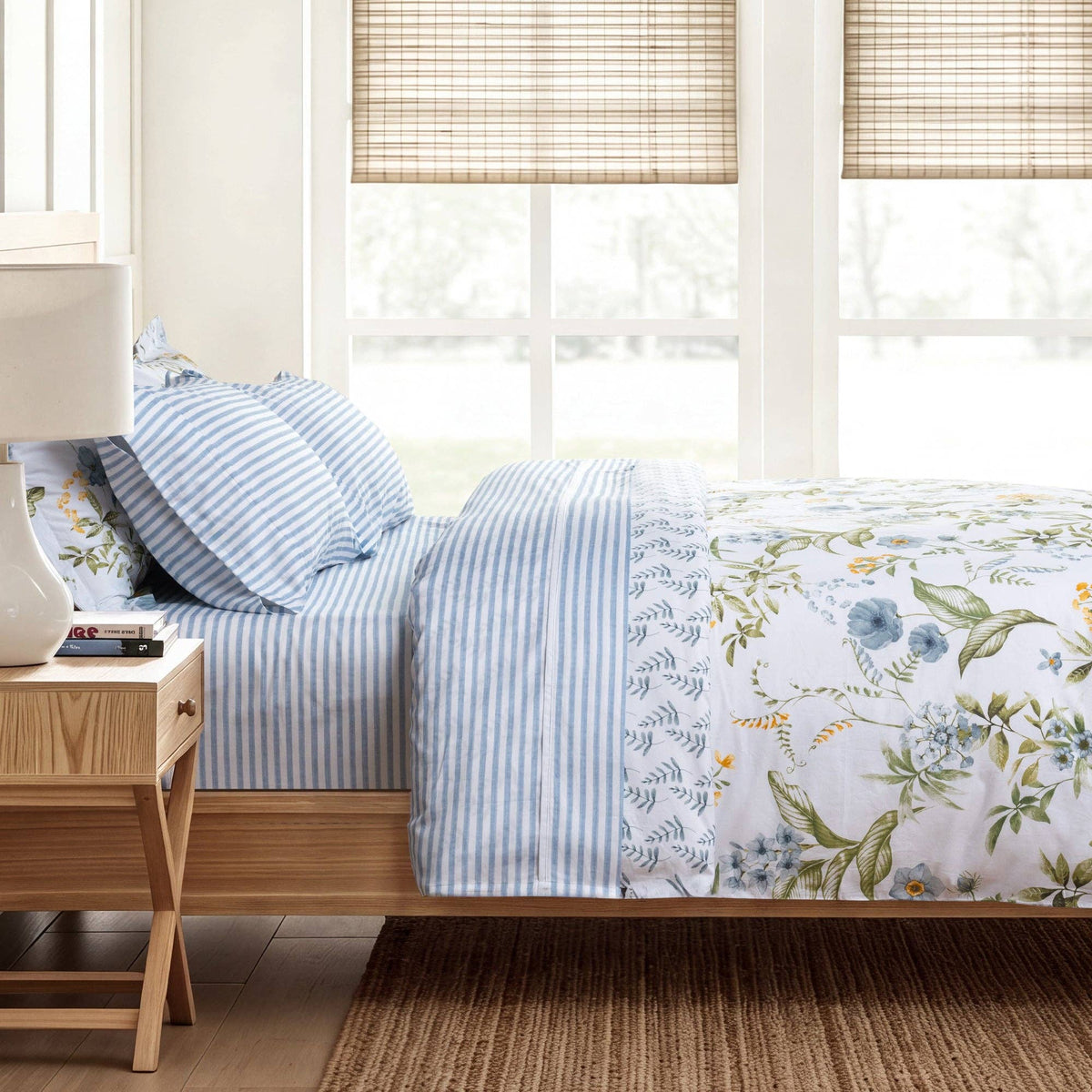 Sateen Sheet Set Martha Stripe