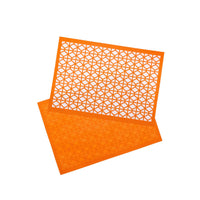 Breeze Block Placemat Orange
