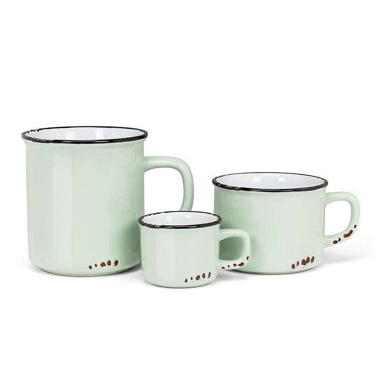 3oz Espresso Enamel Look
