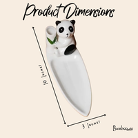Panda Serving Plate & CS Holder