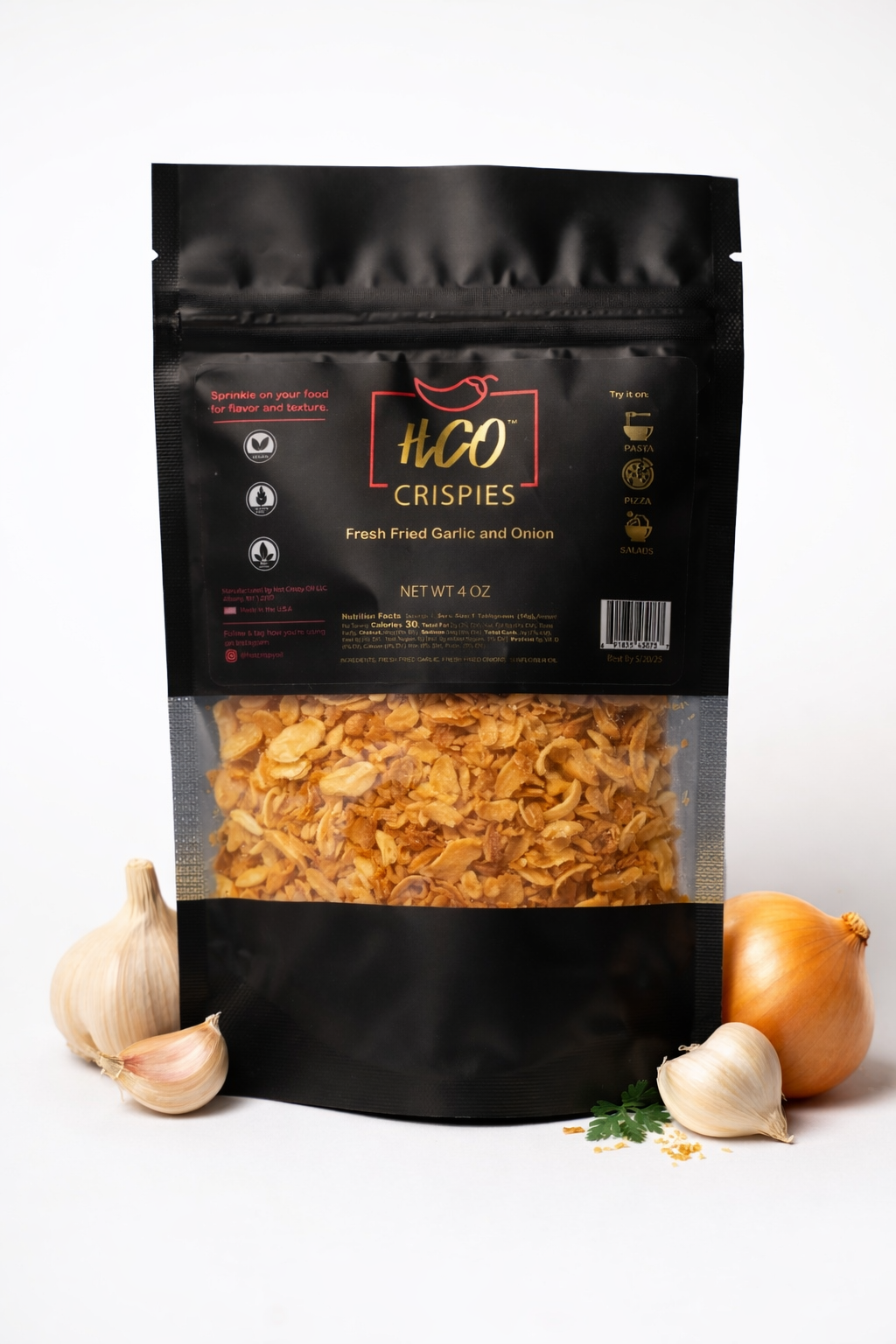Crispies- Fried Garlic & Onion