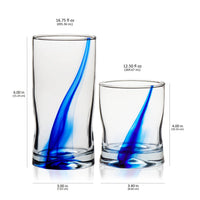Blue Ribbon Glassware