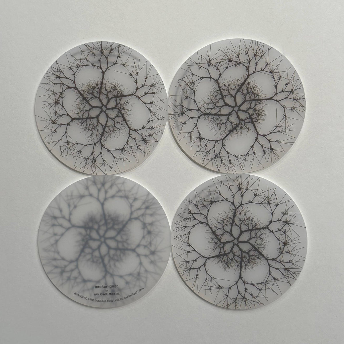 Silicone Coasters Flora