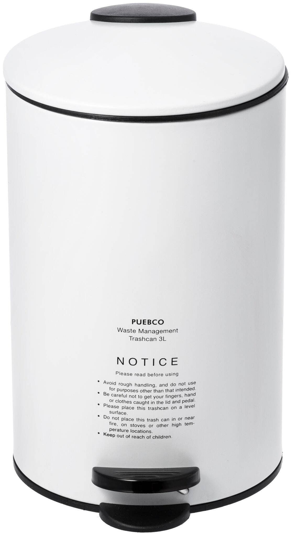 Metal 3L Trash Can