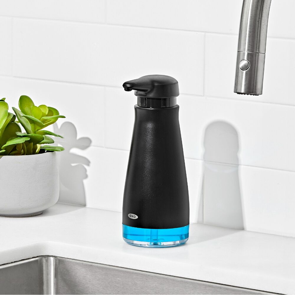 Black Stainless Soap Dispenser
