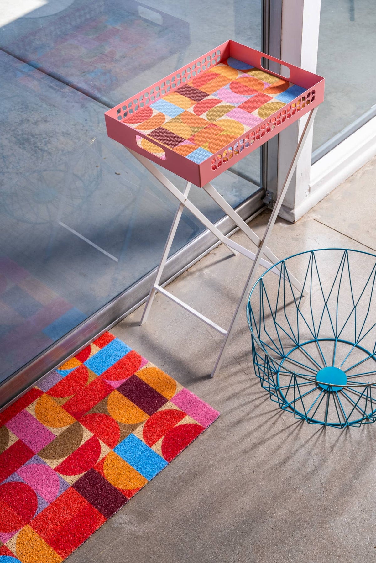 Geo Rev Placemat Woven