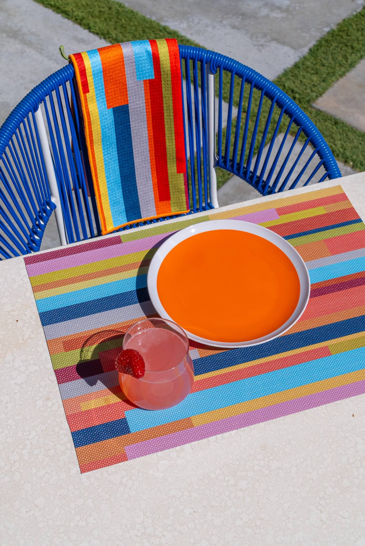 Stripes REV Woven Placemat
