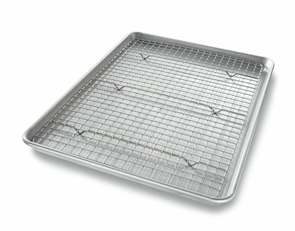 USA Baking Pan & Rack Set XL