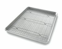 USA Baking Pan & Rack Set XL