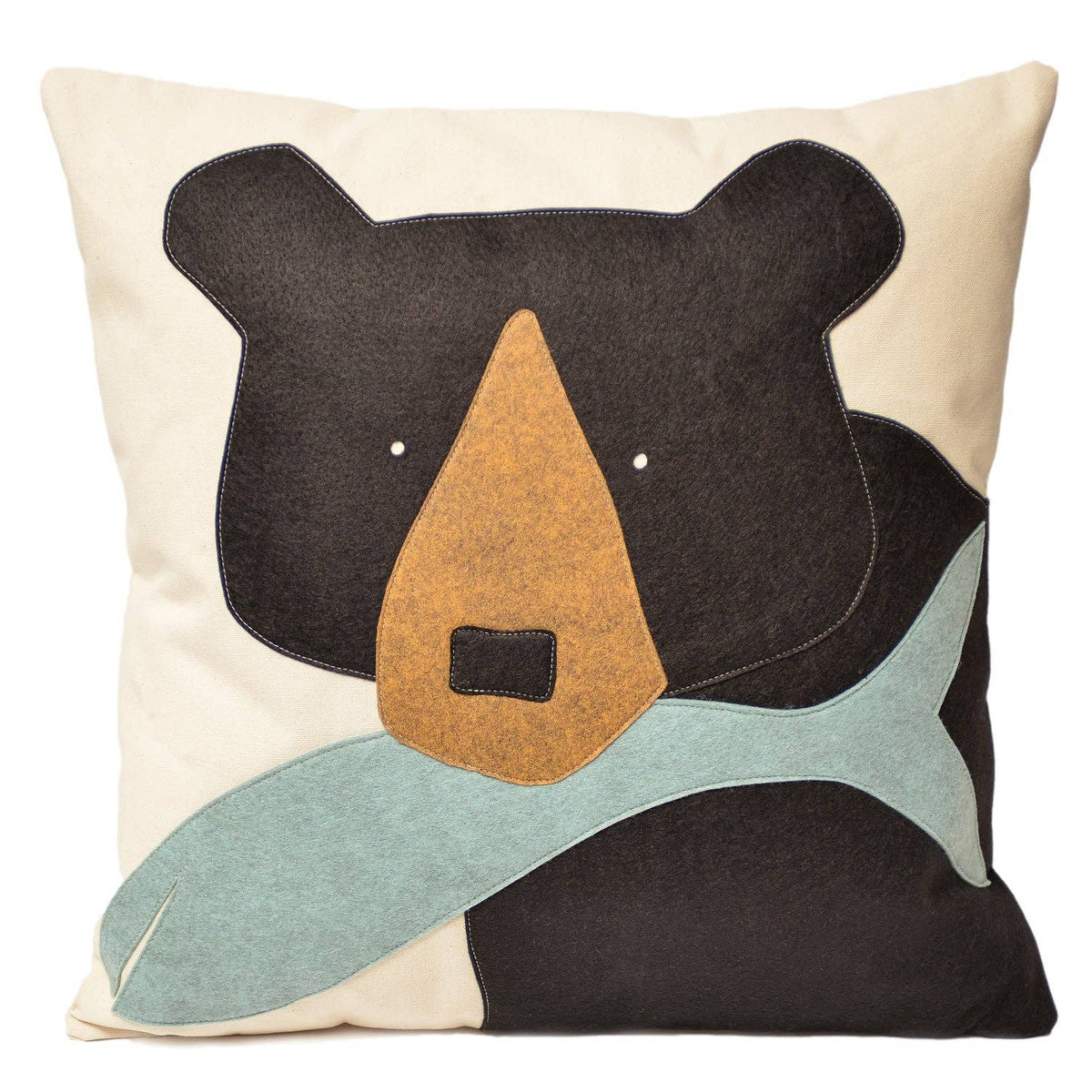 Black Bear 21" Pillow