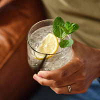 Black Ribbon Glassware