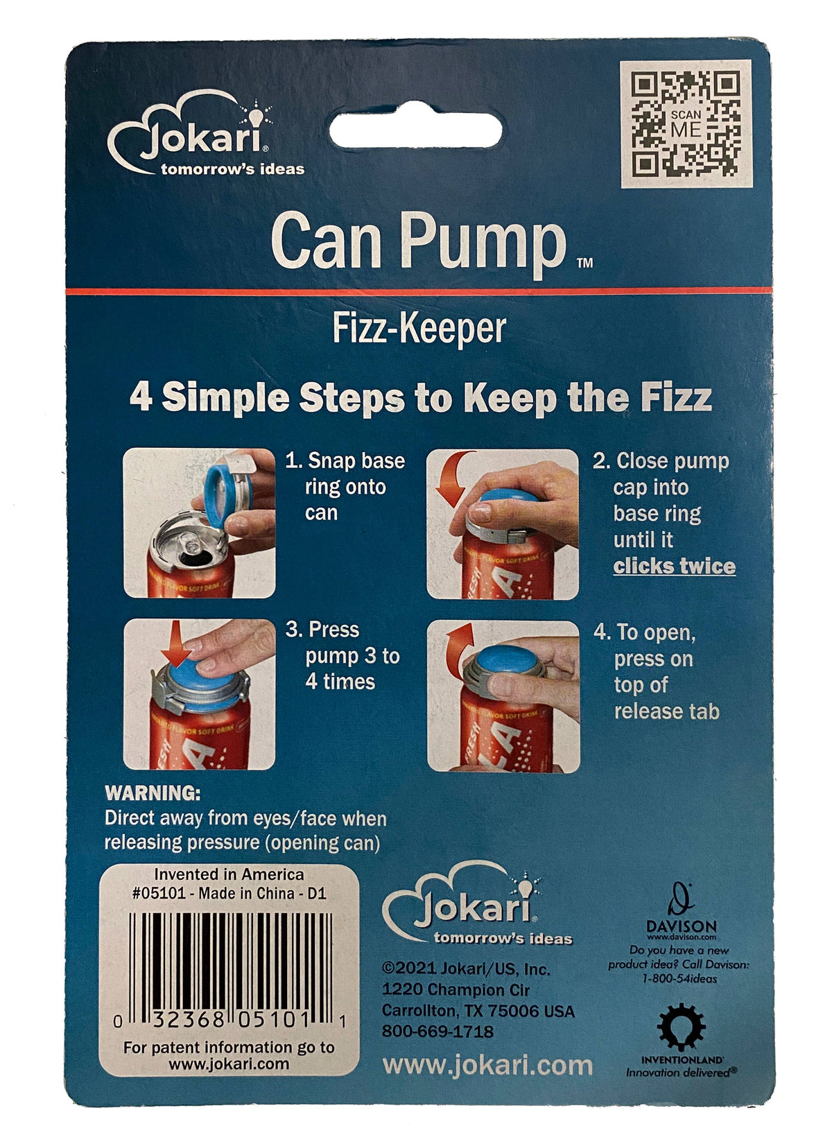 Can Pump Fizz Keeper