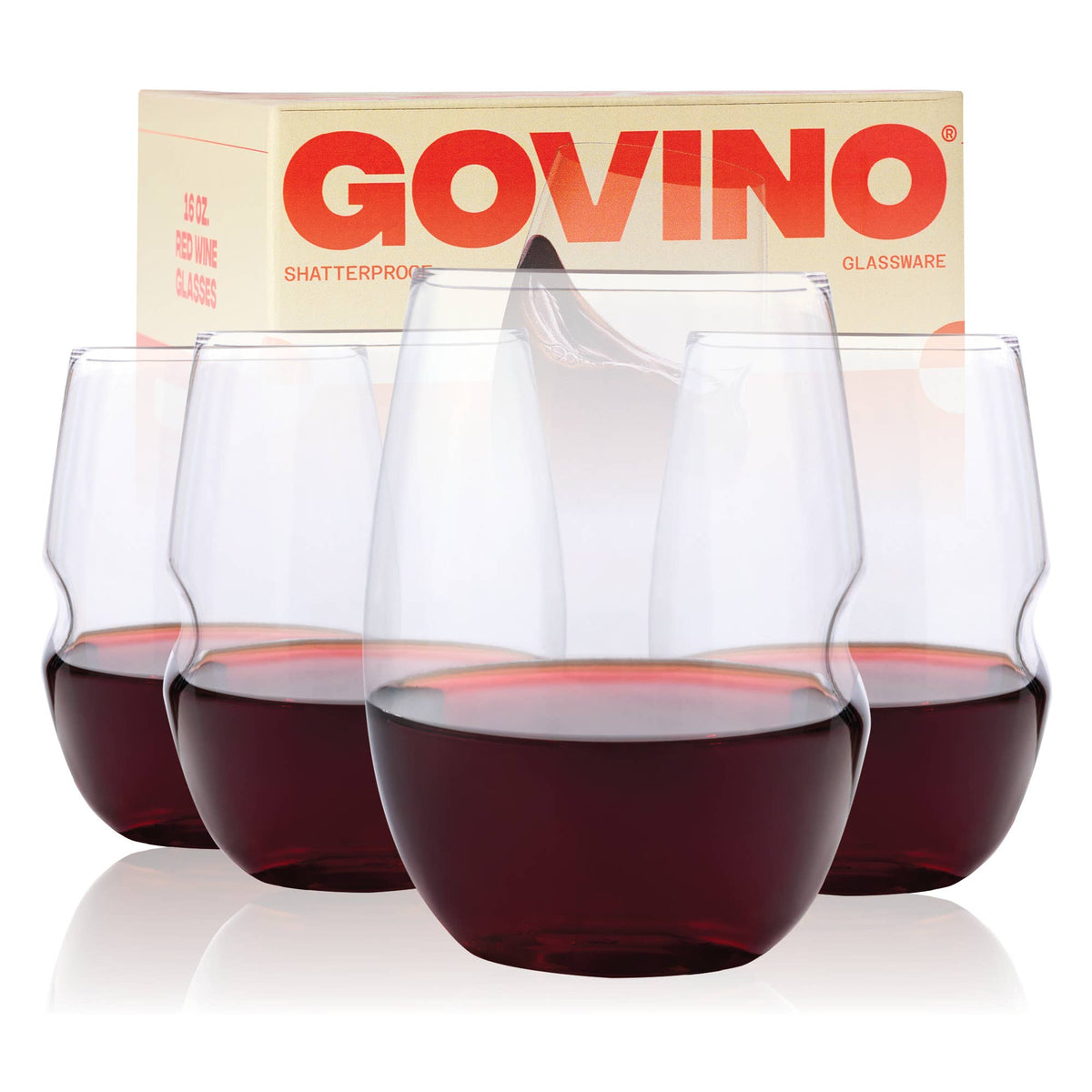 Govino Glasses s/4 DW Safe