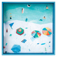 Beach Vista 15" Square Art Tray