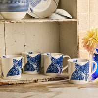 Porcelain Ray Stingray Mug