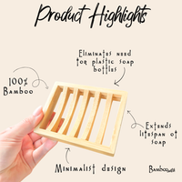 Bamboo Soap Lift Slated Valley